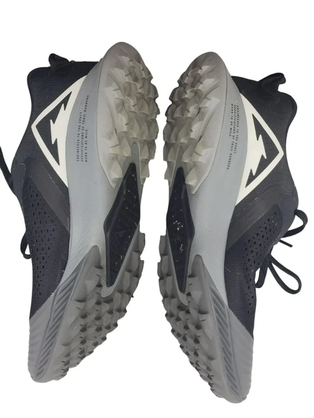 Nike Air Zoom Terra Kiger 6 Trail Running Shoes US 8 Womens Black White - Picture 9 of 14